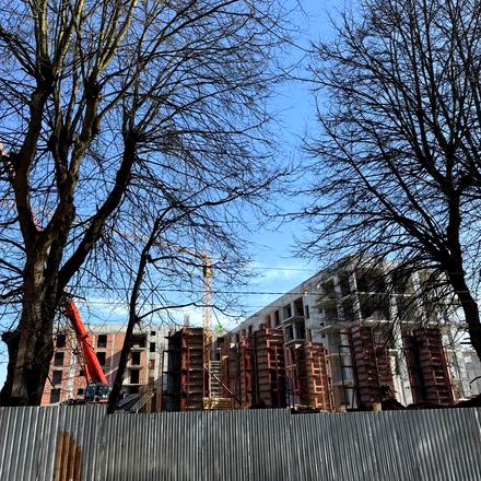 Хід будівництва ЖК Смарагд, 5-7 секції, березень 2026