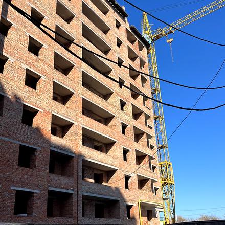 Хід будівництва вул. Хіміків / вул. Тролейбусна, 11а будинок, березень 2026