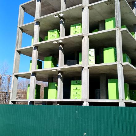 Ход строительства ЖК Dobre Misto, ул. Парковая, 19, март 2026