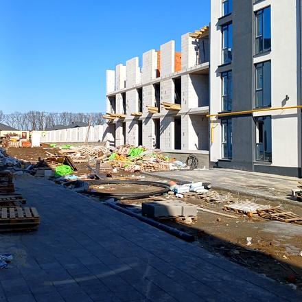 Ход строительства ЖК Aura Park, 14-16 дома, март 2026