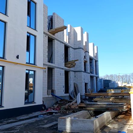 Ход строительства ЖК Aura Park, 14-16 дома, март 2026