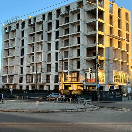 Ход строительства бул. Шевченко, 22, Дом, март 2026