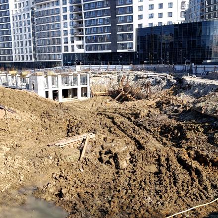 Хід будівництва ЖК Парус City, Торгово-офісний центр, березень 2026