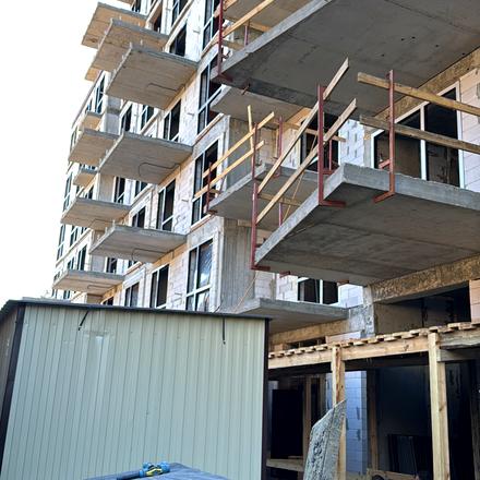 Ход строительства ЖК Utlandia-3, 1 секция, март 2026