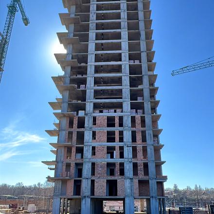 Хід будівництва ЖК Central Park Vinnytsia, 7.1 будинок, березень 2026