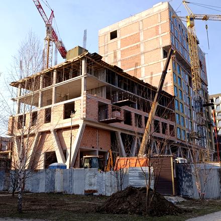 Хід будівництва HELGA, 1 будинок, березень 2026