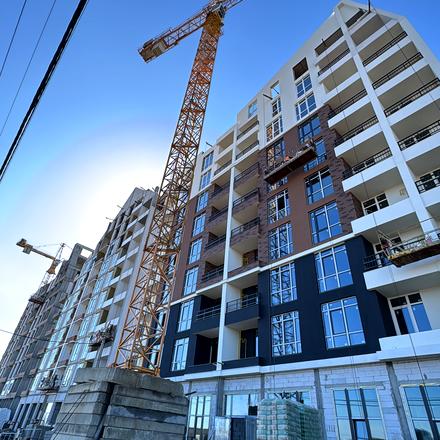 Ход строительства ЖК Синергия Сити, 33-34 дома, март 2026