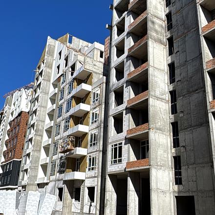 Ход строительства ЖК Синергия Сити, 33-34 дома, март 2026