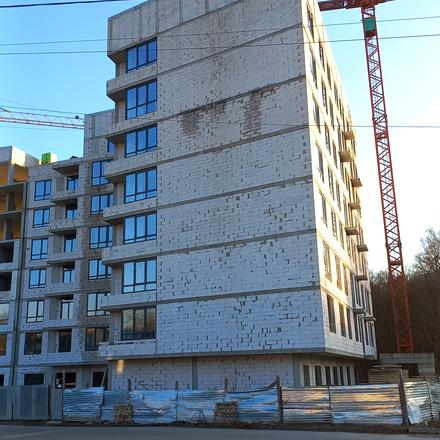 Ход строительства ЖК Академический, 1 секция, март 2026