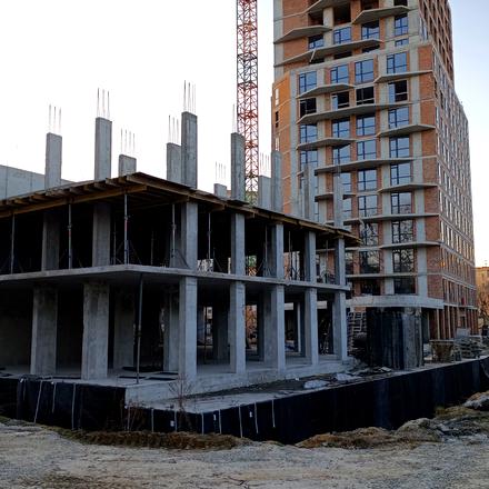 Ход строительства ЖК Величковского 7-Б, Дом, март 2026