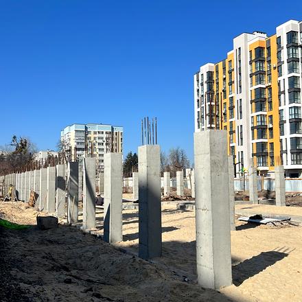 Хід будівництва ЖК Рідний Дім, 5 будинок, березень 2026