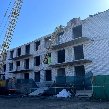 Ход строительства ул. Нарбутовская, 10, Дом, март 2026