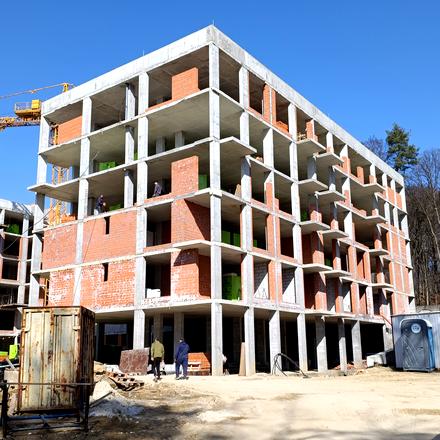 Хід будівництва ЖК Грінвуд-3, 8 будинок (секція 12), березень 2026