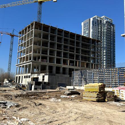 Хід будівництва ЖК Dnipro Island, 2 будинок (секція 1), березень 2026