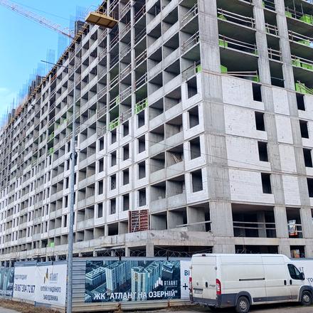 Хід будівництва ЖК на Озерній, 3 будинок, березень 2026