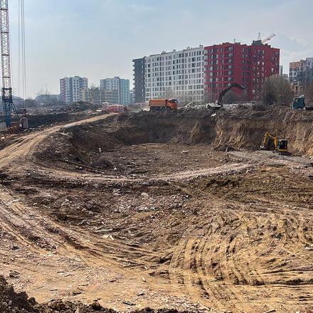 Ход строительства ЖК City, 3 дом, март 2026