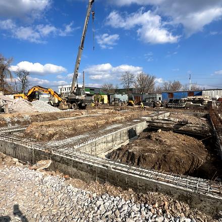 Хід будівництва ЖК Сімейний COMFORT 2, 3 будинок (секція 3.2), березень 2026