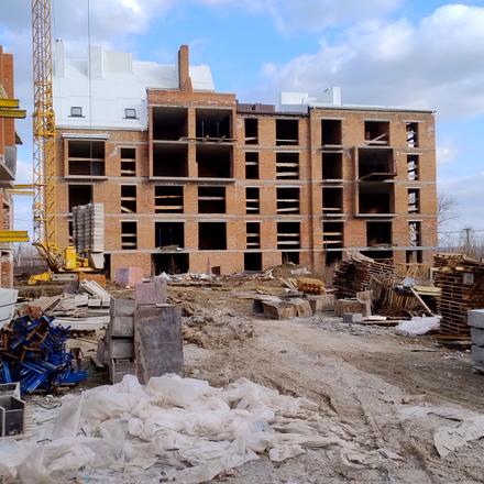 Хід будівництва ЖК City Lake, 6 черга (пров. Ювілейний, 21в), березень 2026