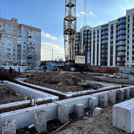 Хід будівництва ЖК Добробуд, 4-5 секції, березень 2026