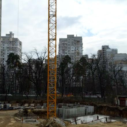 Ход строительства ЖК Святобор, 6 дом (секции 1-2), март 2026