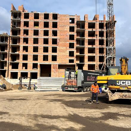 Ход строительства ЖК FORREST, 2 дом, март 2026