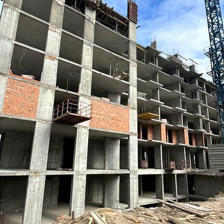 Хід будівництва ЖК Фруктова Алея, 5 будинок, березень 2026