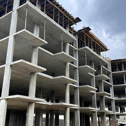 Ход строительства ЖК AUROOM LOUNGE, 4 дом, март 2026