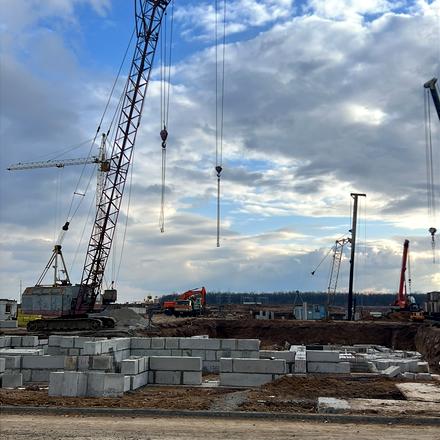 Хід будівництва Мікрорайон Академічний, 3 черга (будинок 11), березень 2026