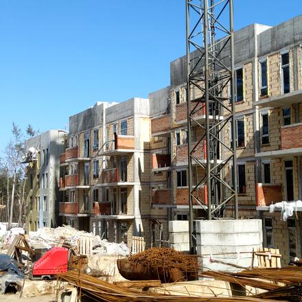 Хід будівництва ЖК Gravity Park, будинки 011.03 - 011.06, березень 2026