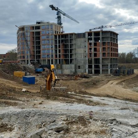 Хід будівництва ЖК RIVERVILLE, 1.1-1.4 будинки, березень 2026