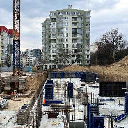 Хід будівництва ЖК SVOÏ INSPIRO, Будинок, березень 2026