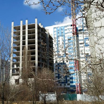 Ход строительства ЖК Южный квартал, 2 дом (секция 6), март 2026