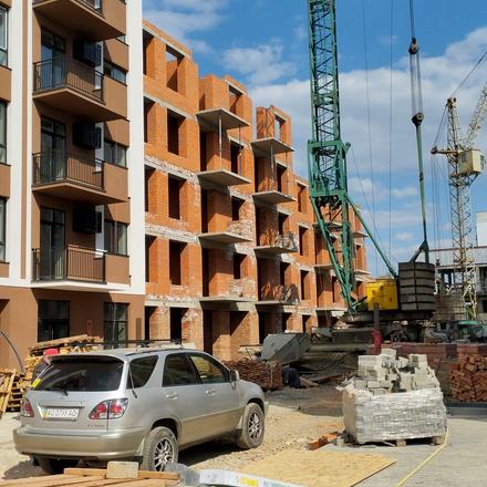 Ход строительства ЖК Нова Сторожниця, Дом А01-2, март 2026