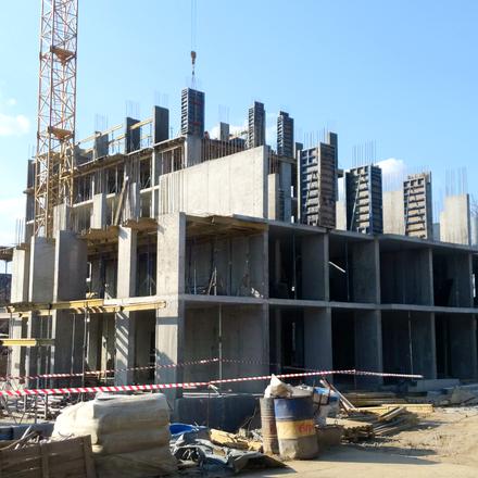 Хід будівництва ЖК New Tone, 1 будинок, березень 2026