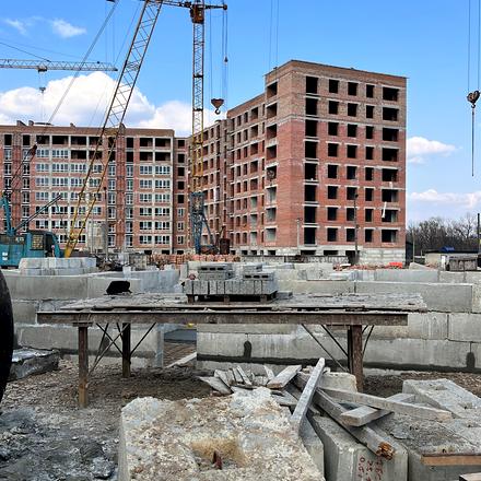 Хід будівництва ЖК Опришівська Слобода, 3 черга (будинок 8), березень 2026