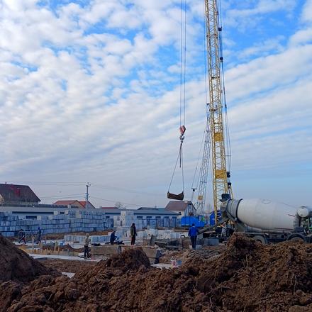 Хід будівництва ЖК Комфортне містечко Residence, 1 будинок (секції 1-3), березень 2026