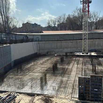 Ход строительства Доходный дом S1 Позняки, Дом, март 2026