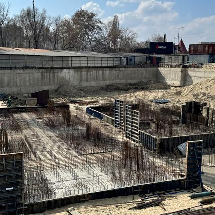 Ход строительства Доходный дом S1 Позняки, Дом, март 2026