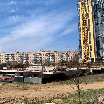 Хід будівництва ЖК Приморські Сади, 5.2 будинок, березень 2026