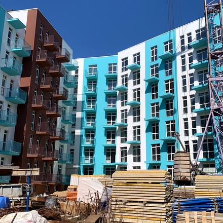 Ход строительства ЖК Golden City, 2 дом, март 2026