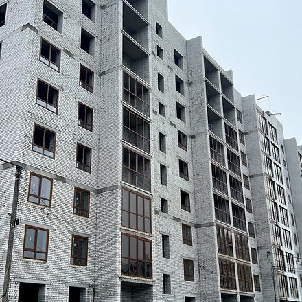 Ход строительства ЖК Олимп Модерн, 1 дом, март 2026