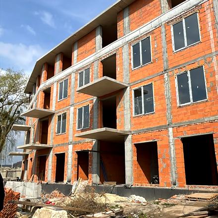 Ход строительства ЖК Eco City Park, 1 дом, март 2026