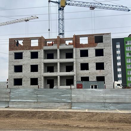 Хід будівництва Мікрорайон Академічний, 3 черга (будинок 9), березень 2026