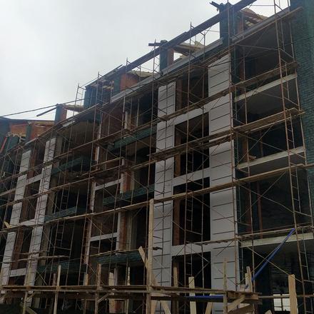 Ход строительства ЖК Престижный дом, 1/5 дом, март 2026