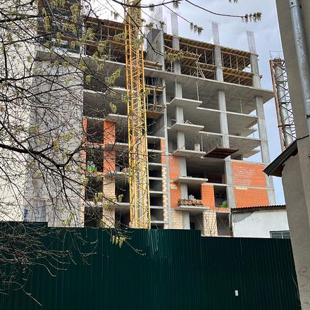 Ход строительства Клубный дом на Панаса Мирного, 1 секция, апрель 2026