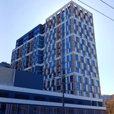 Ход строительства ЖК Феофания City, 7 дом (секция 1), апрель 2026