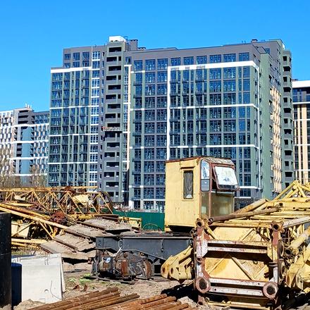 Ход строительства ЖК Феофания City, 2 дом, апрель 2026