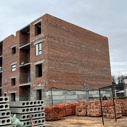 Ход строительства ЖК BROWAR, 1 дом, апрель 2026