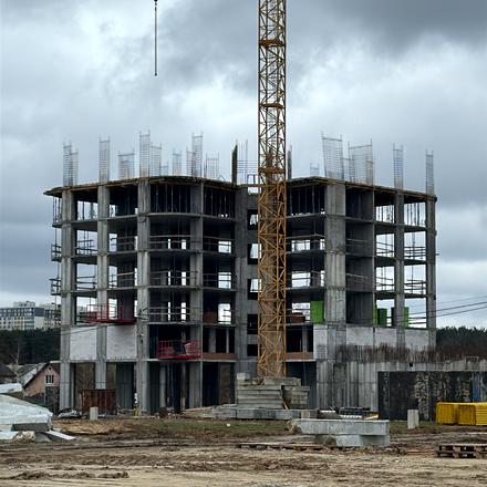 Хід будівництва ЖК Синергія Сіті, 43 будинок, квітень 2026
