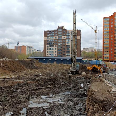 Ход строительства ЖК Амстердам, 5 дом, апрель 2026